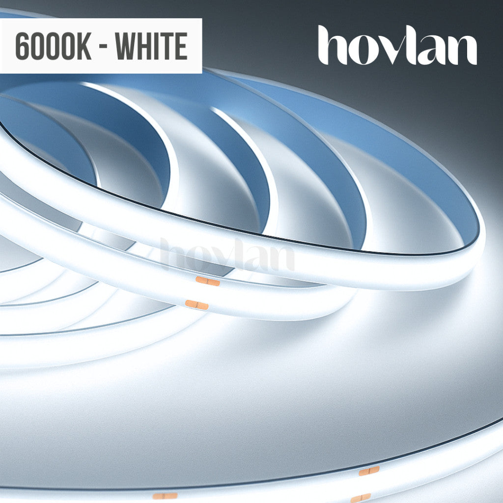 Lampu Strip LED COB 12V Hovlan HVC1212 5 meter Selang Pita Fleksibel