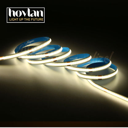 Lampu Strip Led Cob 24V Hovlan HVC2412 10 Meter Selang Pita Hias Flexible