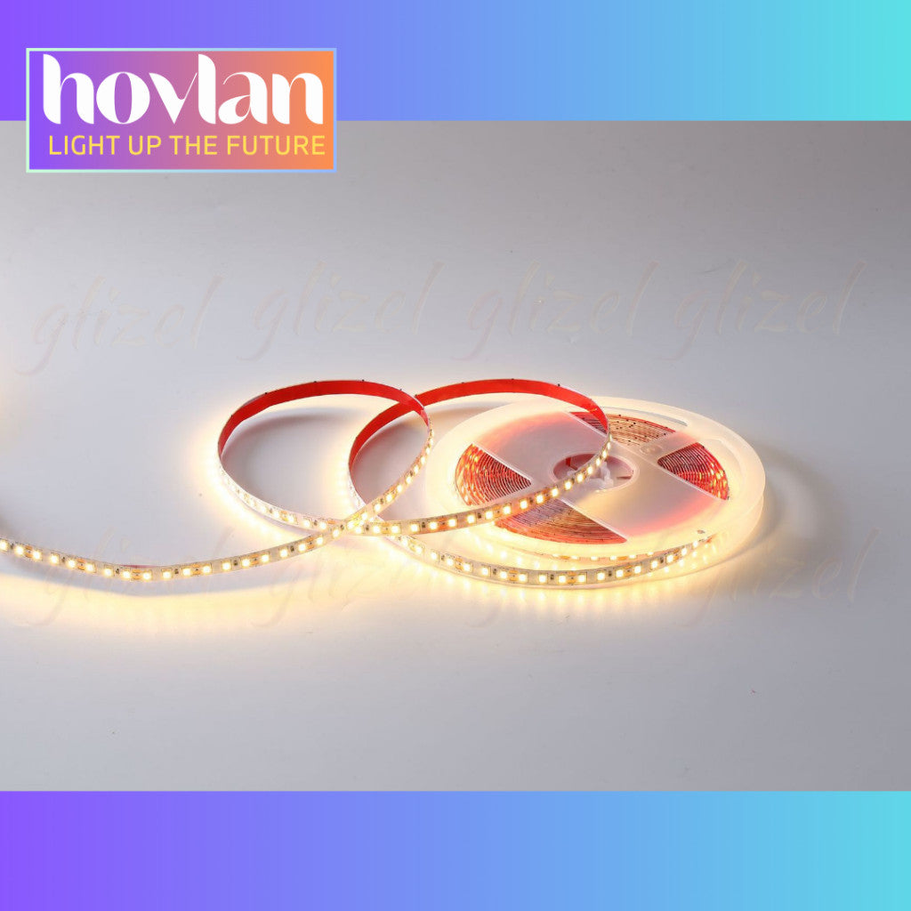 Led Strip 2835 Hovlan HVS1212 120 Mata Rapat SMD 12v Flexible Lampu 10 Meter Pita