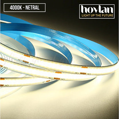 Lampu Strip Led Cob 24V Hovlan HVC2412 10 Meter Selang Pita Hias Flexible