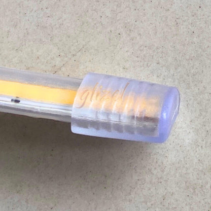 Penutup Lampu Selang Ujung COB Cover End Cap Hovlan HVKCG HVKSG Transparant Milky Slicone Tube Plug Anti Air
