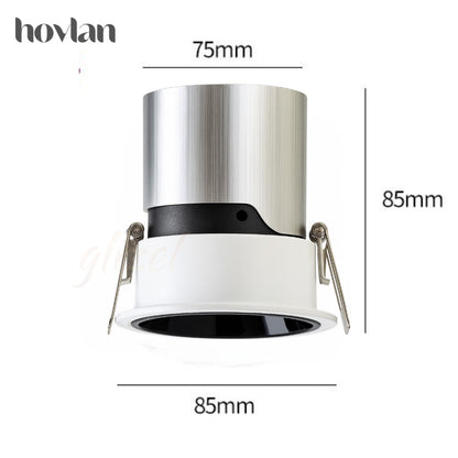 DownLight Wall Washer Cob Hovlan Led Spot Light Down light Lampu Sorot Plafon Inbow Indoor