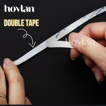 Led Strip 2835 24V Hovlan HVS2412 10 Meter 120 Mata Rapat Flexible Lampu Pita Interior 12w 3528