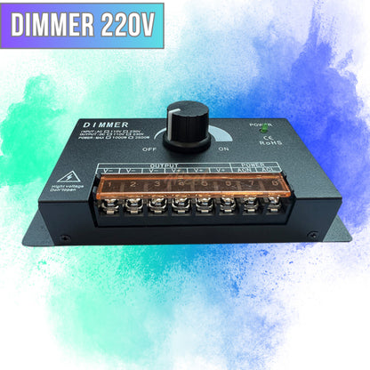 Dimmer Led Strip 220v AC DC Remote Alat Pengatur Redup Terang Lampu Neon Flex Selang