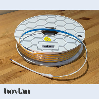 Led Strip Cob 220V AC HVXC2210A Selang Dotless Transparant Lampu Anti Air Waterproof Outdoor Tanpa Trafo