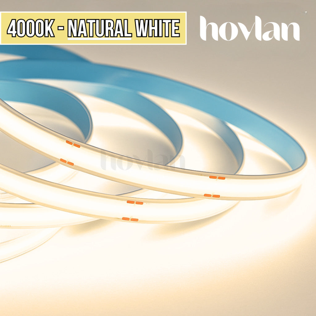 Lampu Strip LED COB 12V Hovlan HVC1212 5 meter Selang Pita Fleksibel