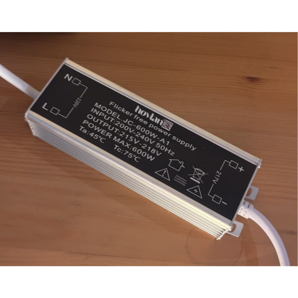 Soket Flicker Free 220V Hovlan HVXKF-3B HVXKF-1B Trafo Power Supply AC DC Lampu Selang Led Strip 600 Watt Tidak Kedap Kedip Anti Non Flicker