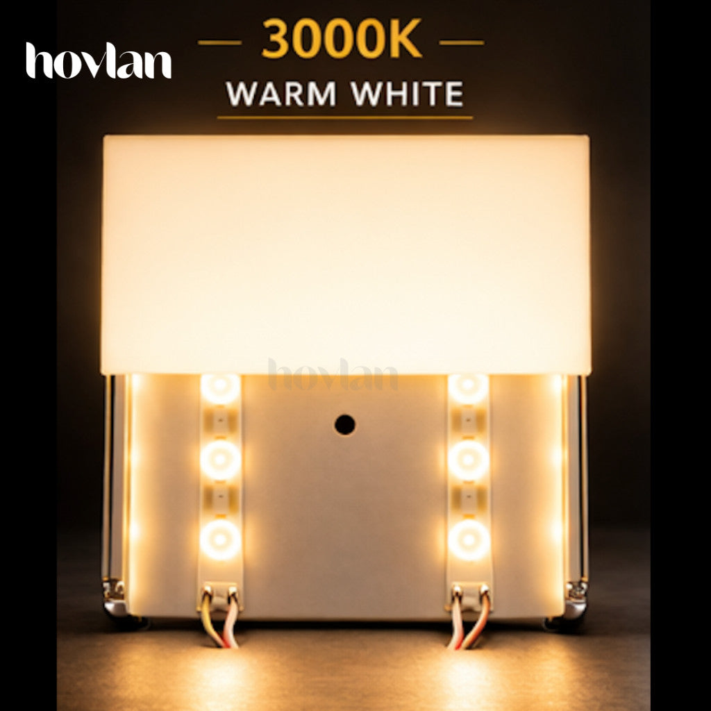 Led Strip Hovlan 24v HVS2416L Lens Diffuse Difus Plafon Kain Membran PVC Neon Box Backlit Barrisol Plafon Stretch Ceiling Lampu Lensa 11 mm