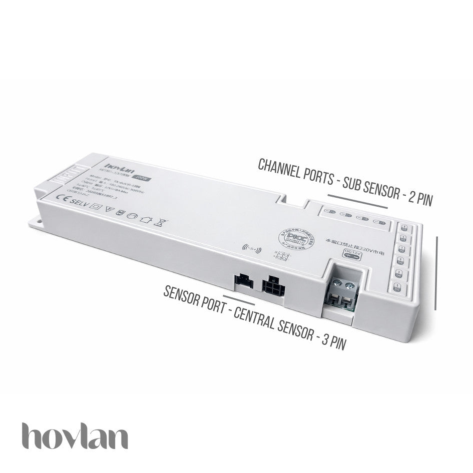 Trafo Lemari Hovlan 12v 24v Driver Sensor Pintu Adaptor Drawer Cabinet Dupont 2 pin 3 pin