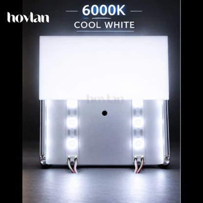 Led Strip Hovlan 24v HVS2416L Lens Diffuse Difus Plafon Kain Membran PVC Neon Box Backlit Barrisol Plafon Stretch Ceiling Lampu Lensa 11 mm