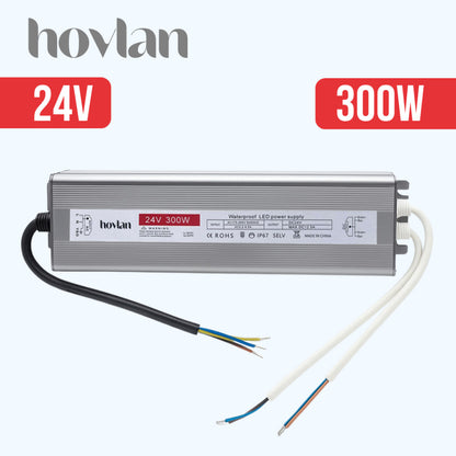 Trafo 24v Hovlan Outdoor Anti Air Waterproof IP67 Adaptor