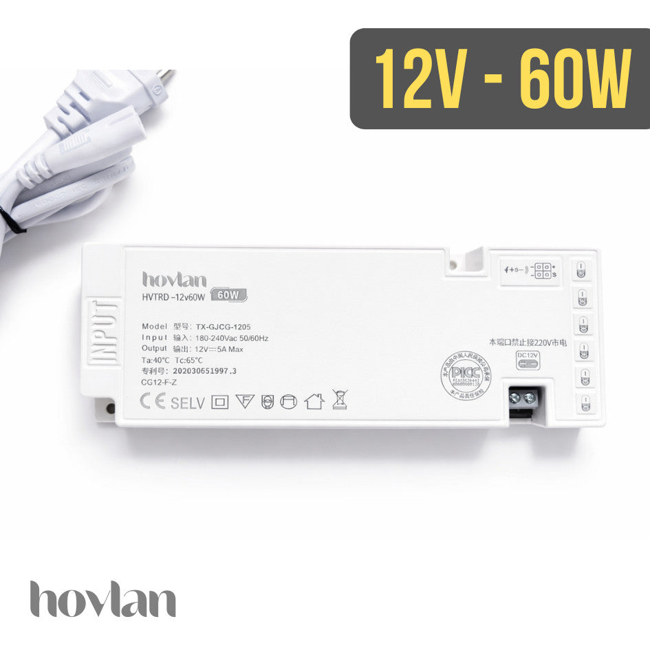 Trafo Lemari Hovlan 12v 24v Driver Sensor Pintu Adaptor Drawer Cabinet Dupont 2 pin 3 pin