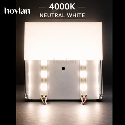 Led Strip Hovlan 24v HVS2416L Lens Diffuse Difus Plafon Kain Membran PVC Neon Box Backlit Barrisol Plafon Stretch Ceiling Lampu Lensa 11 mm