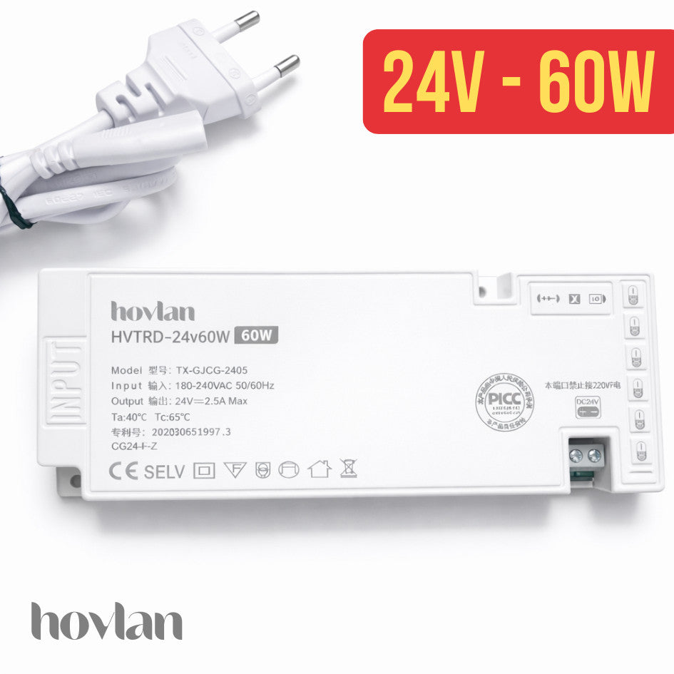Trafo Lemari Hovlan 12v 24v Driver Sensor Pintu Adaptor Drawer Cabinet Dupont 2 pin 3 pin