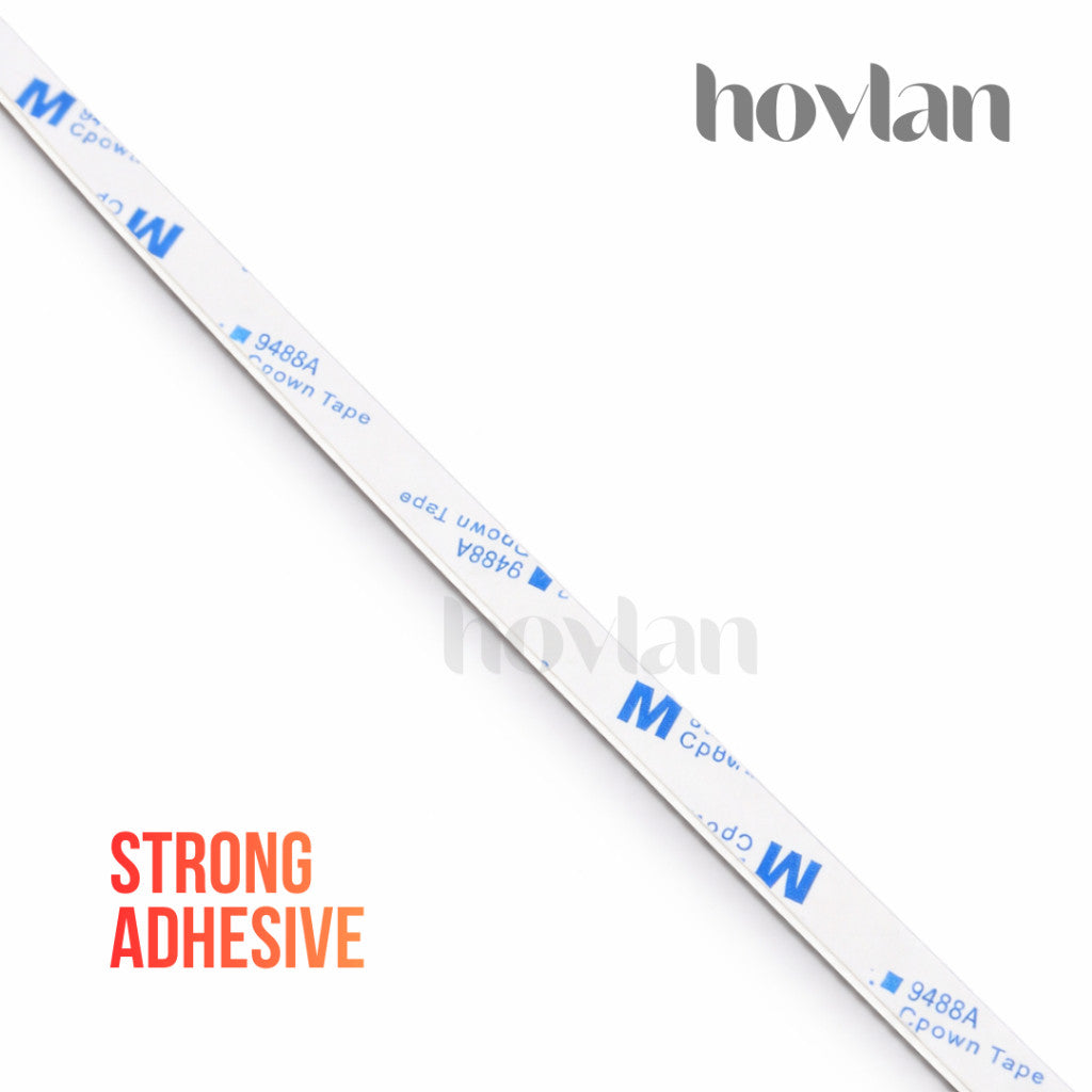 Led Strip Hovlan 24v HVS2416L Lens Diffuse Difus Plafon Kain Membran PVC Neon Box Backlit Barrisol Plafon Stretch Ceiling Lampu Lensa 11 mm