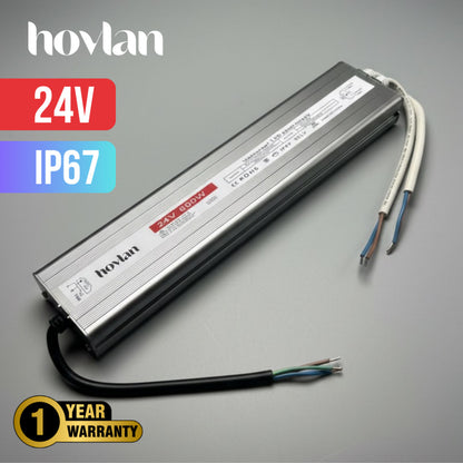 Trafo 24v Hovlan Outdoor Anti Air Waterproof IP67 Adaptor