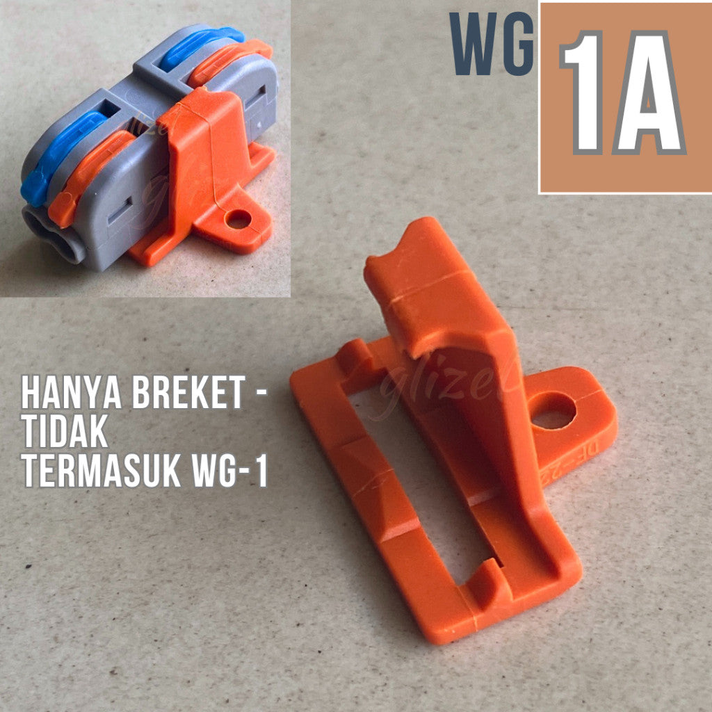 Sambungan Konektor Kabel Listrik Terminal Block Tanpa Solder Tuas Lever Soket Jepit