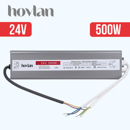 Trafo 24v Hovlan Outdoor Anti Air Waterproof IP67 Adaptor
