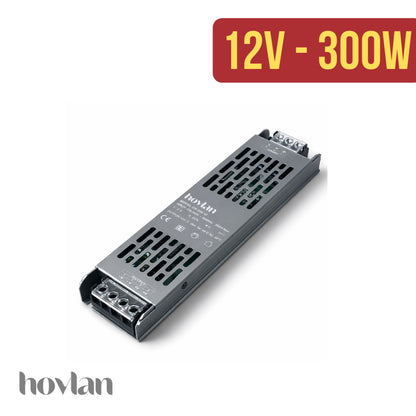 Trafo Led Strip Hovlan DC 12v / 24v HVT12 HVT24 PSU Power Supply Adaptor Mini Slim Cctv Kamera