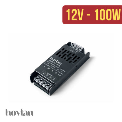 Trafo Led Strip Hovlan DC 12v / 24v HVT12 HVT24 PSU Power Supply Adaptor Mini Slim Cctv Kamera