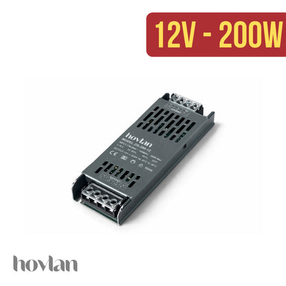Trafo Led Strip Hovlan DC 12v / 24v HVT12 HVT24 PSU Power Supply Adaptor Mini Slim Cctv Kamera