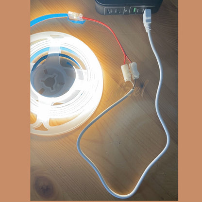 Kabel Usb Buntung Soket 8mm Dimmer Led Strip Switch On Off Tombol Saklar 5V