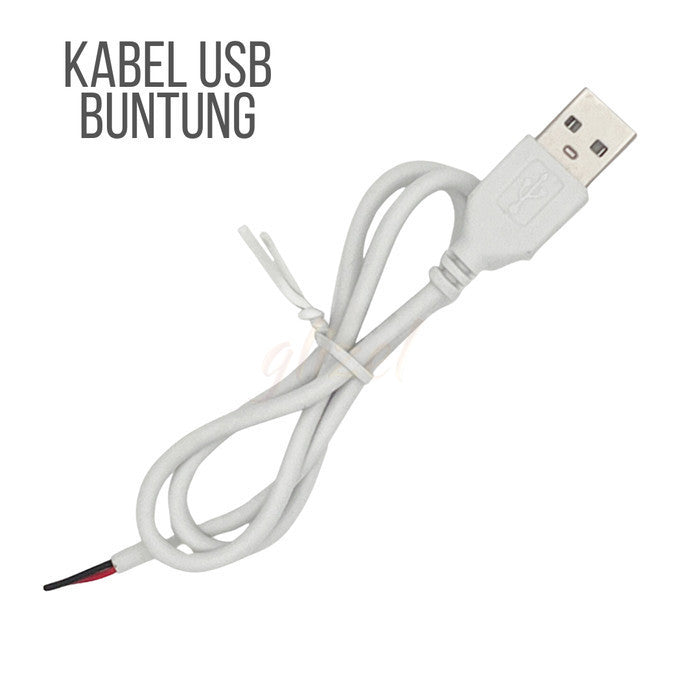 Kabel Usb Buntung Soket 8mm Dimmer Led Strip Switch On Off Tombol Saklar 5V