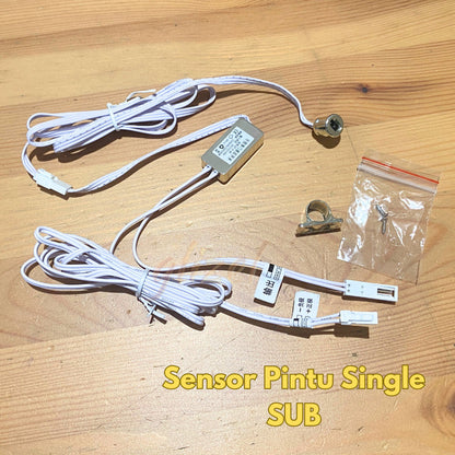 Sensor Soket Led Strip 8mm Cob Lemari Dupont Gerak Sentuh Pintu Dimmer
