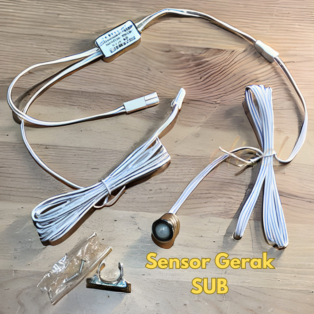 Sensor Soket Led Strip 8mm Cob Lemari Dupont Gerak Sentuh Pintu Dimmer