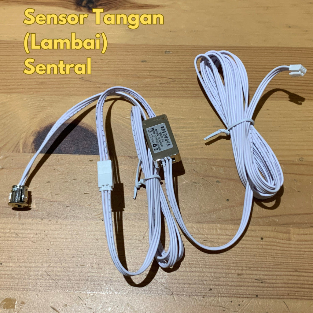 Sensor Soket Led Strip 8mm Cob Lemari Dupont Gerak Sentuh Pintu Dimmer