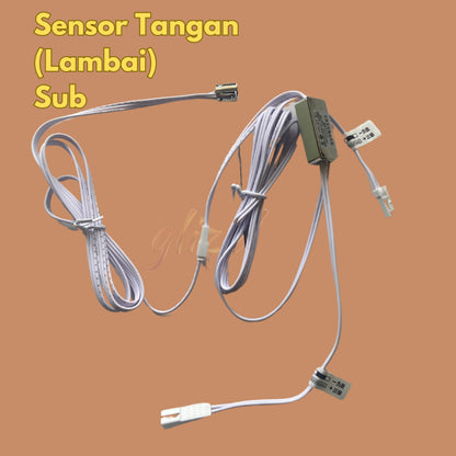 Sensor Soket Led Strip 8mm Cob Lemari Dupont Gerak Sentuh Pintu Dimmer