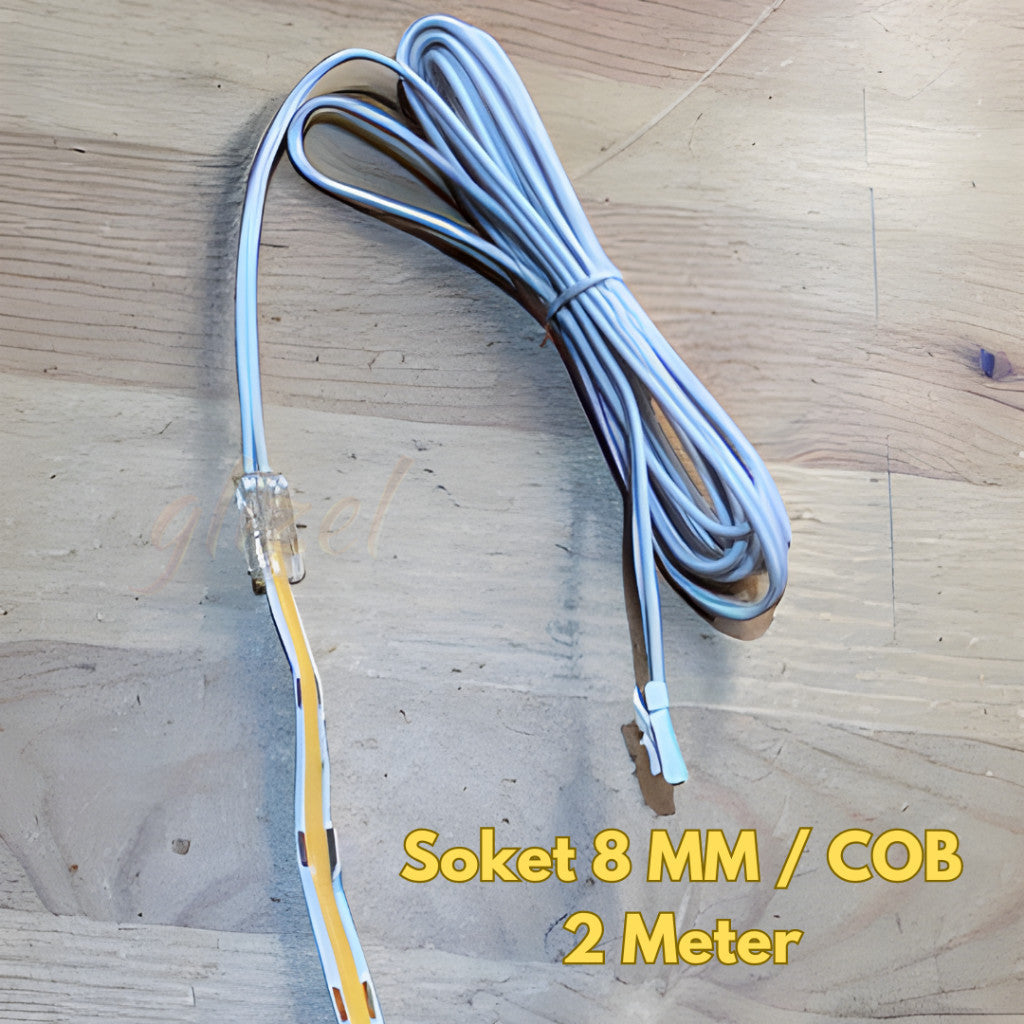 Sensor Soket Led Strip 8mm Cob Lemari Dupont Gerak Sentuh Pintu Dimmer
