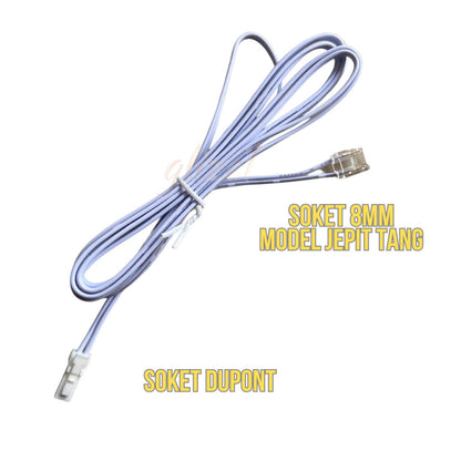 Sensor Soket Led Strip 8mm Cob Lemari Dupont Gerak Sentuh Pintu Dimmer
