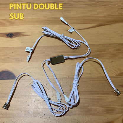 Sensor Soket Led Strip 8mm Cob Lemari Dupont Gerak Sentuh Pintu Dimmer