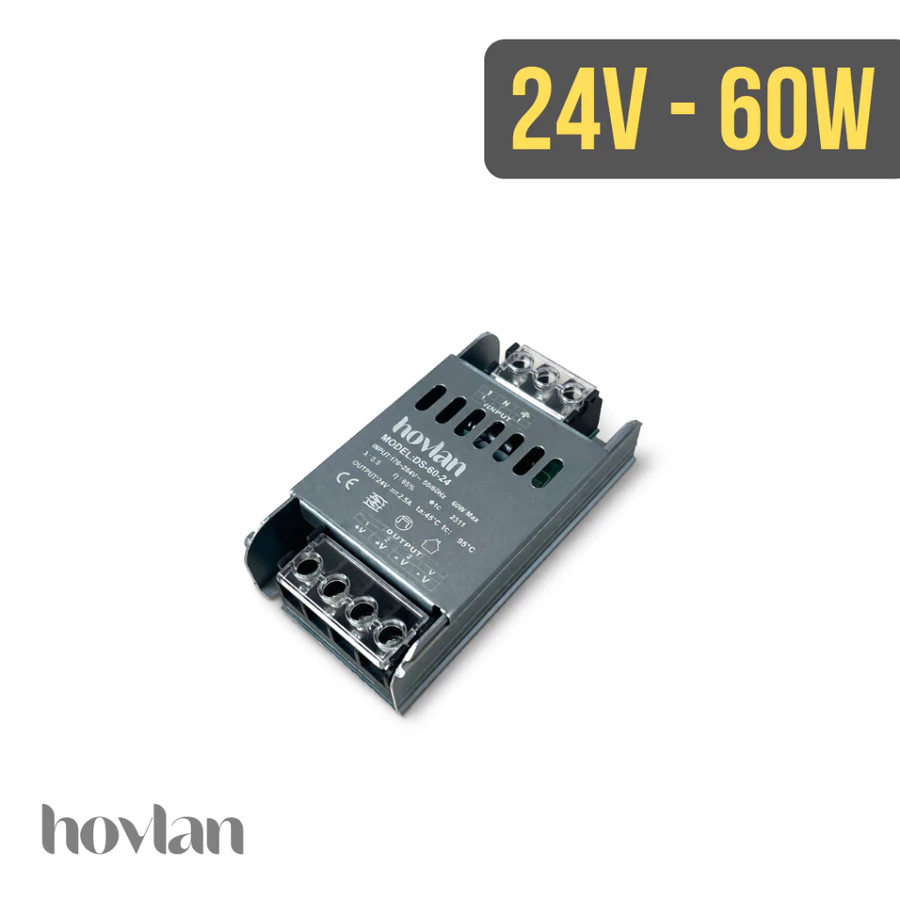 Trafo Led Strip 24v 60 Watt PSU Power Supply Adaptor Mini Slim Cctv Kamera - Gambar 8
