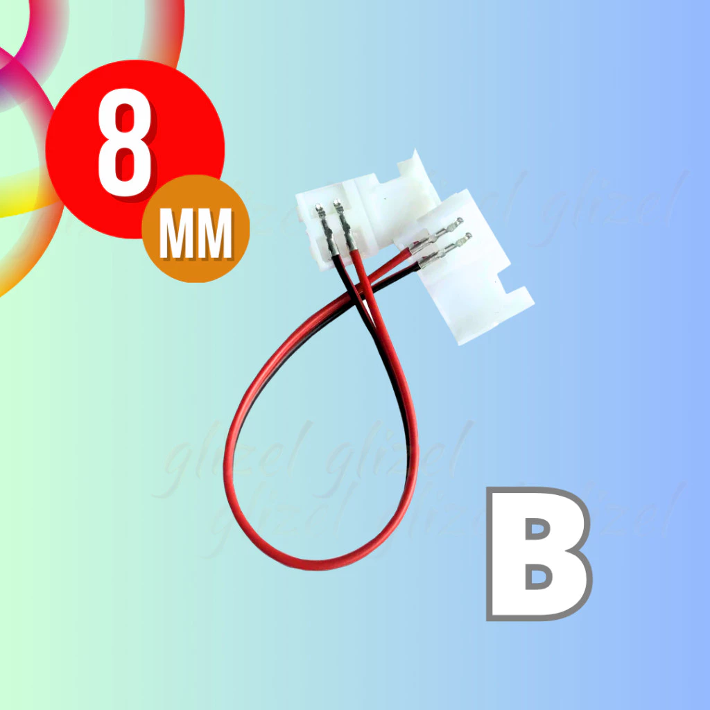 Konektor 2835 SMD 8 mm Soket Sambungan Lampu Led Strip - Gambar 3