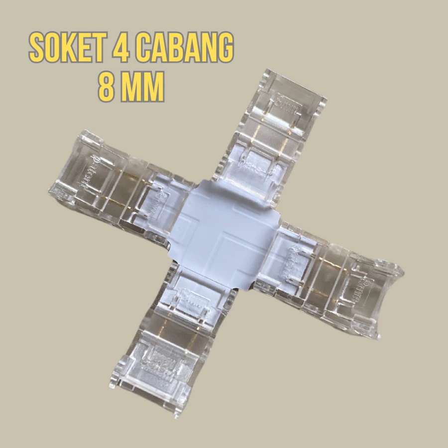 Konektor 2835 SMD 8 mm Soket Sambungan Lampu Led Strip - Gambar 7