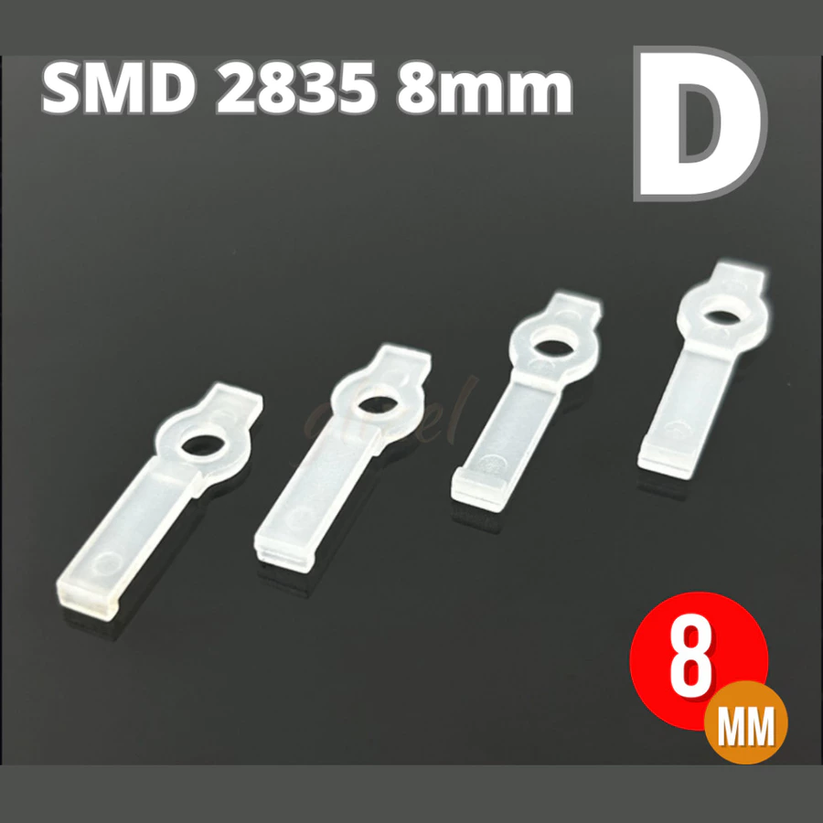Klem Led Strip Cob Smd 2835 5050 8mm 10mm Slot Baut - Gambar 5